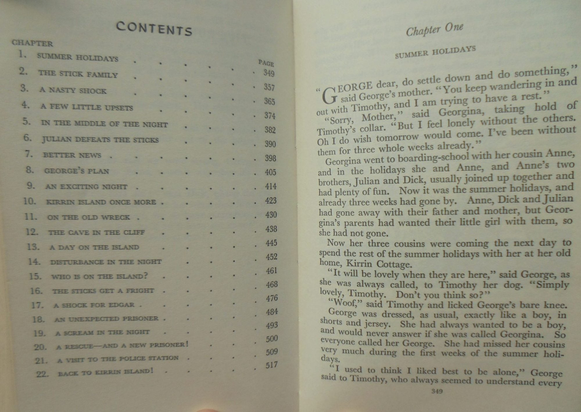 The Famous Five Big Book. Contains 3 stories: [Five on a Treasure Island, Five Go Adventuring Again, Five Run Away Together] by Enid Blyton.