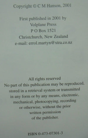 By Such Deeds Honours and awards in the Royal New Zealand Air Force 1923-1999 by Group Captain C.M. Hanson. 2001, FIRST EDITION. SCARCE.