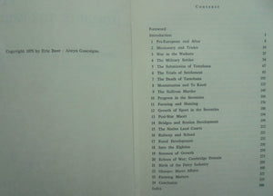 Plough of the Pakeha. A Cambridge Regional History by Eric Beer, Alwyn Gascoigne. SIGNED BY AUTHOR ERIC BEER. Plus signed letter