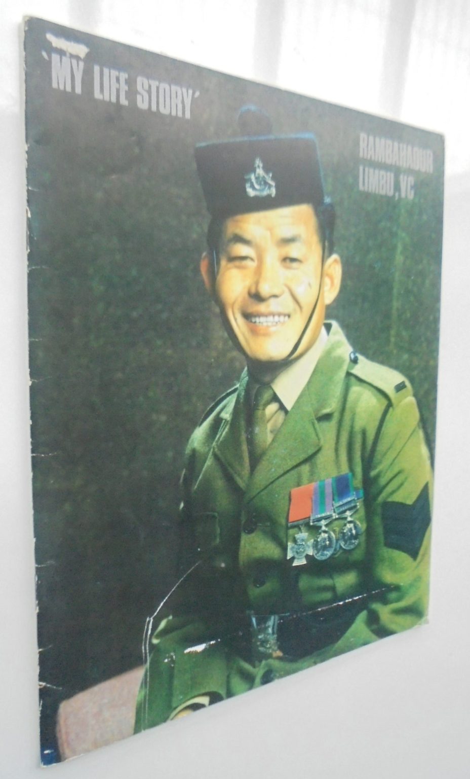 My Life Story. SIGNED BY AUTHOR -Rambahadur Limbu VC. Gurkha Rifles