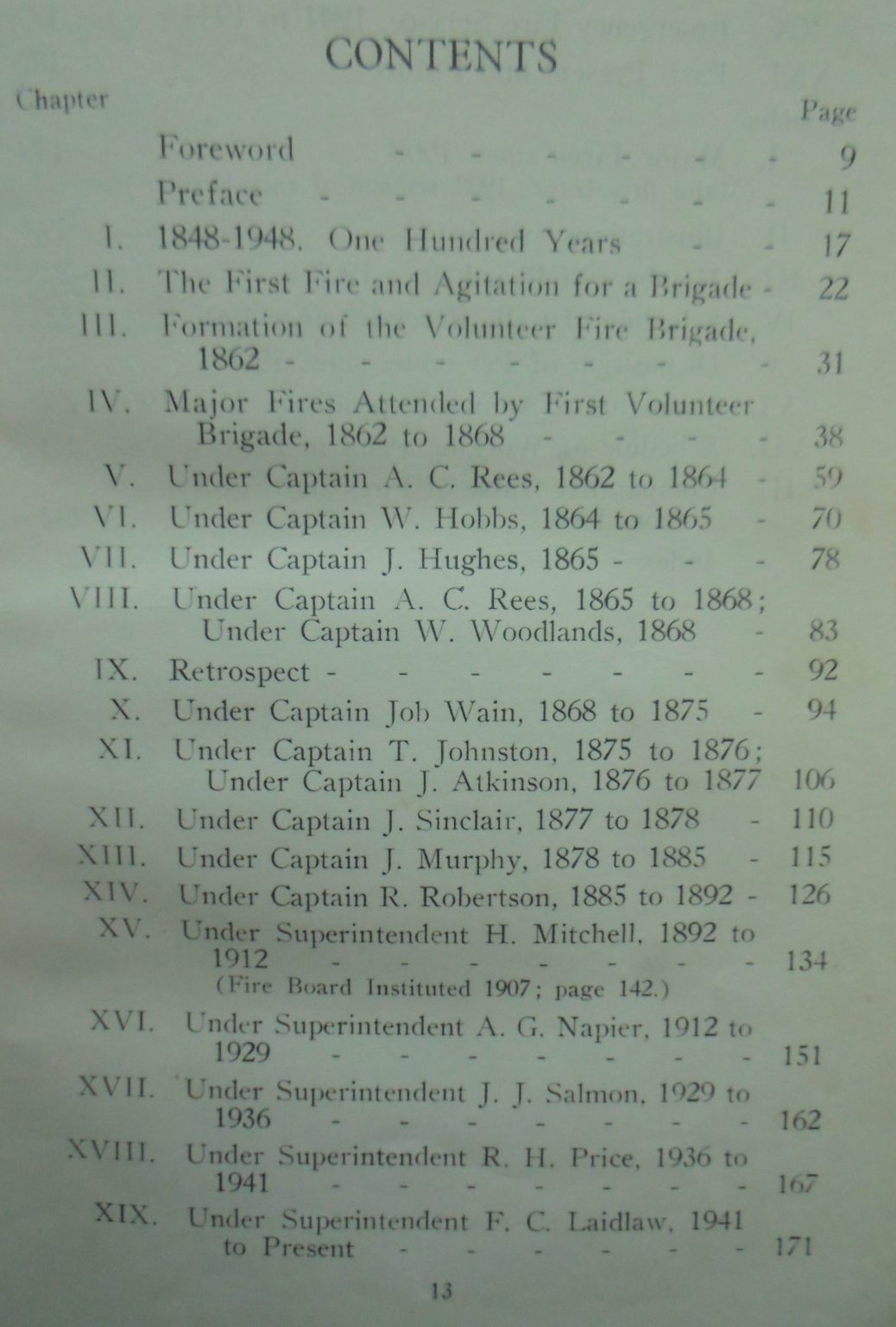 A Century of Fires and Fire Brigades in Dunedin 1848-1948 BY J. S Little.