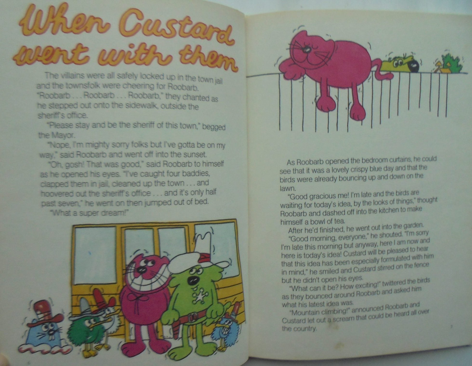 Roobarb and Custard's Annual 1978.