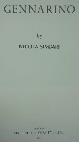 Gennarino (1962). by Nicola Simbari