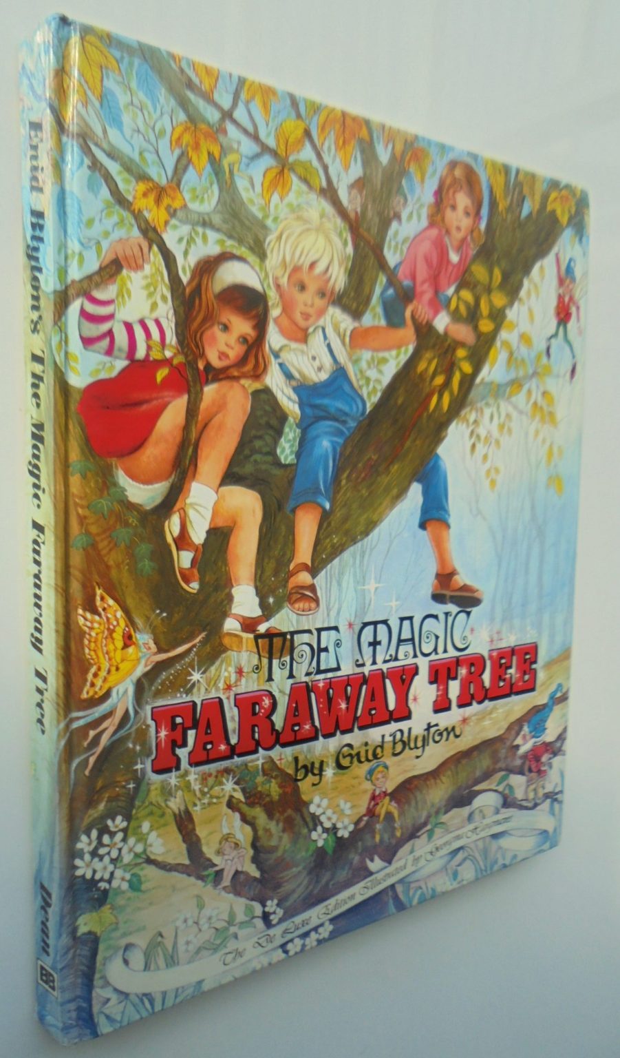 The Magic Faraway Tree. Large Vintage illustrated De Luxe Edition.