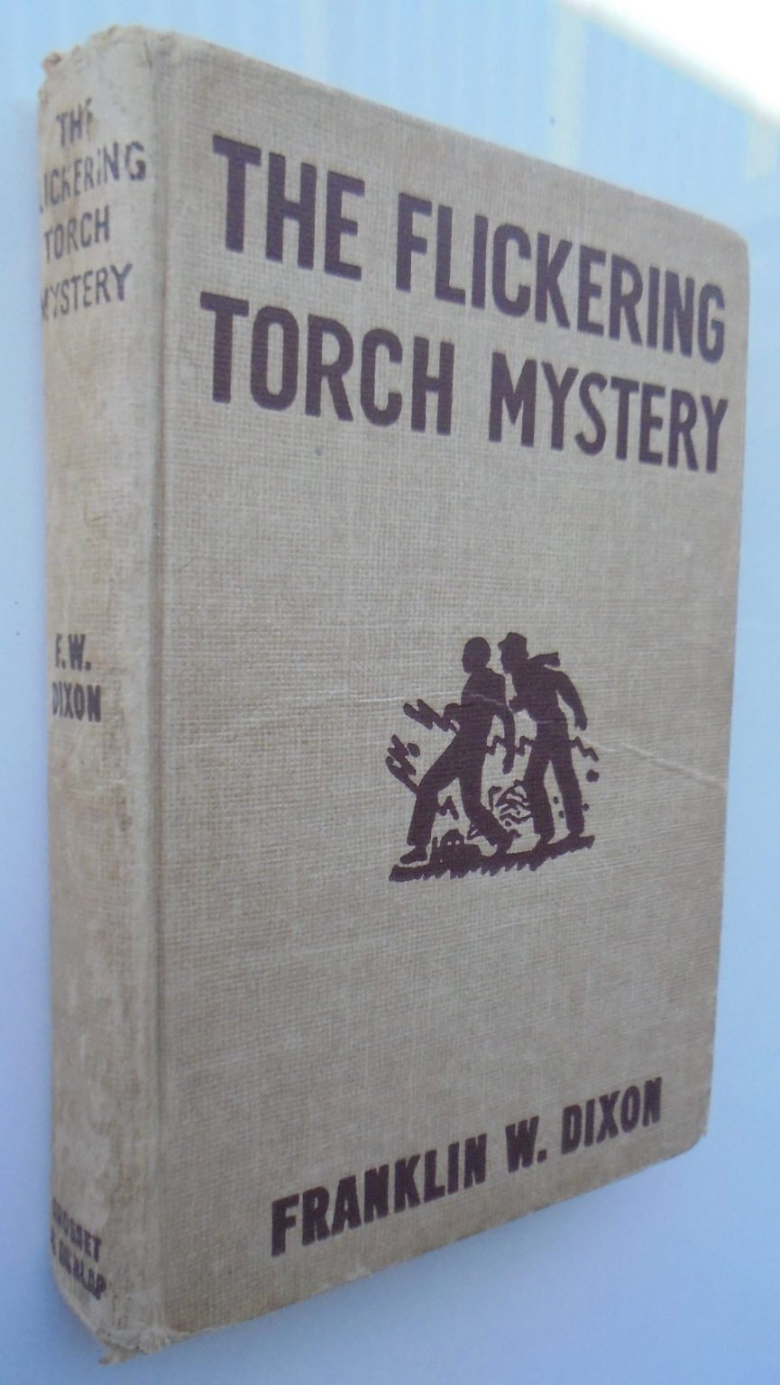 2x Hardy Boys. The Flickering Torch Mystery 1943, & Secret of the Caves 1953