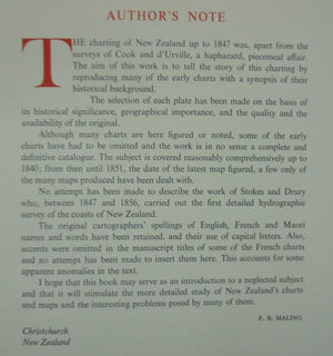 Early Charts of New Zealand 1542-1851. By Peter Bromley Maling