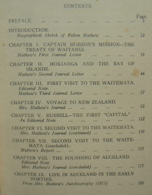 The Founding of New Zealand: The Journals of Felton Mathew, First Surveyor-General of New Zealand, and his Wife 1840-1847