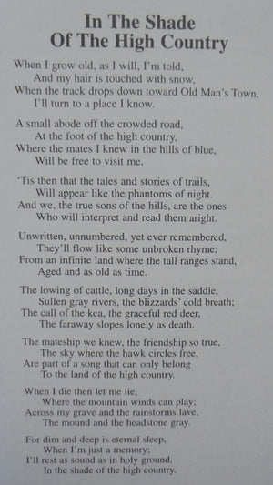 The Country Bloke and Other Verse. Poetry by Blue Jeans- Ross McMillan.