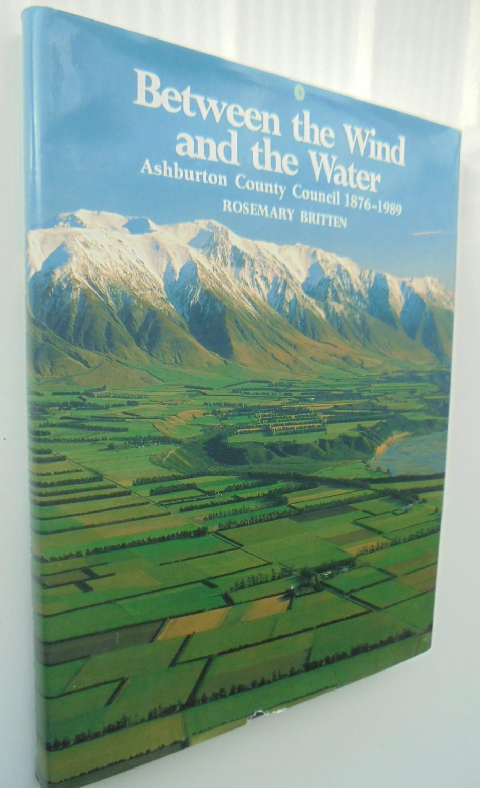 Between the Wind and the Water Ashburton County Council 1876-1989 by Rosemary Britten.