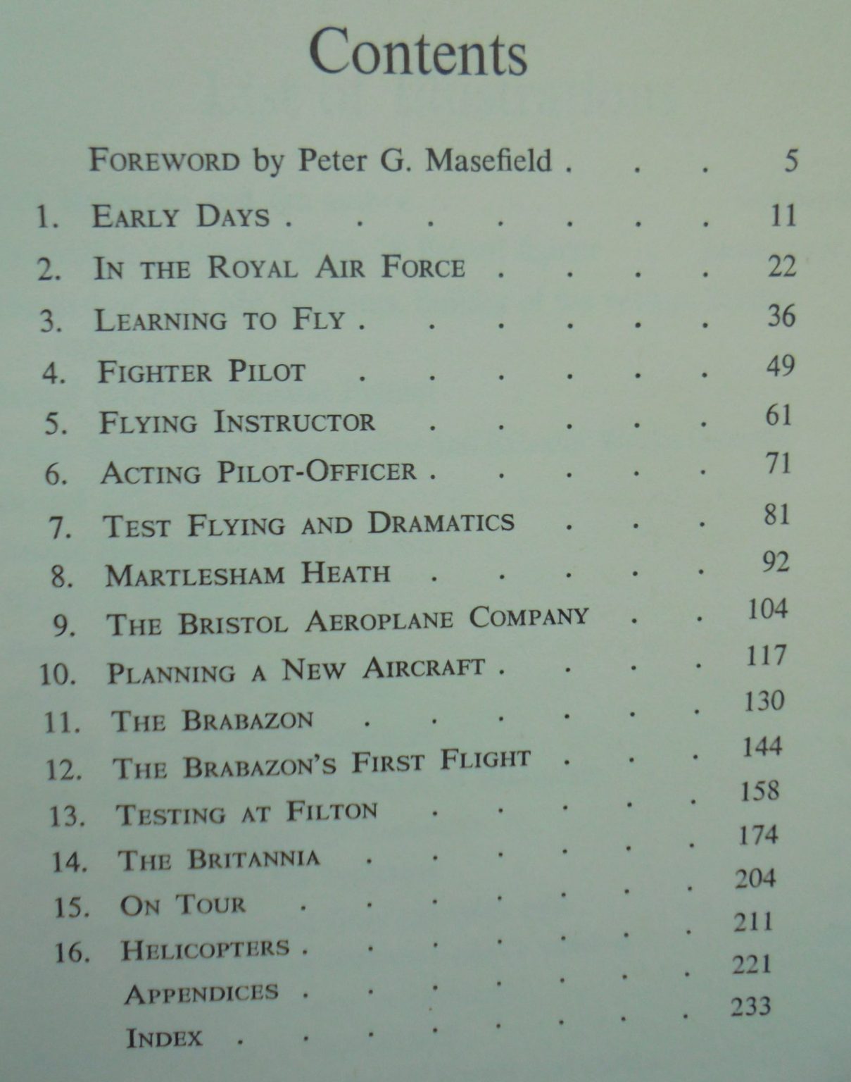 Sent Flying The Autobiography of Bill Pegg. 1959, First Edition.