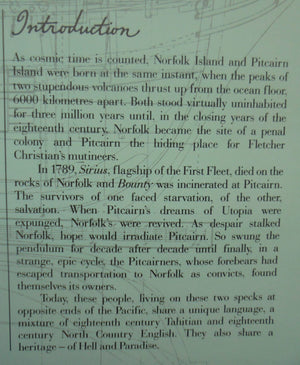 Hell and Paradise- The Norfolk-Bounty_Pitcairn Saga By Peter Clarke. SIGNED BY AUTHOR.