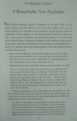 Heaton Rhodes of Otahuna The illustrated biography by Geoffrey Rice.