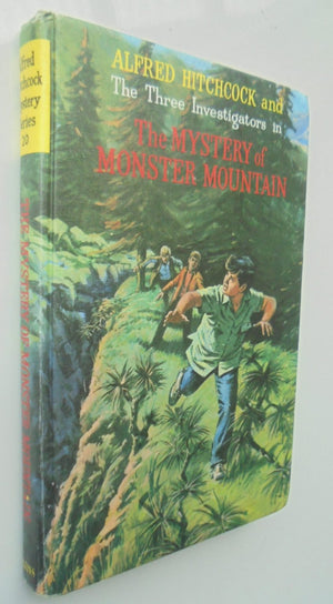 Alfred Hitchcock and the Three Investigators in The Mystery of Monster Mountain. by M. V. Carey.  1974, First Edition. SCARCE