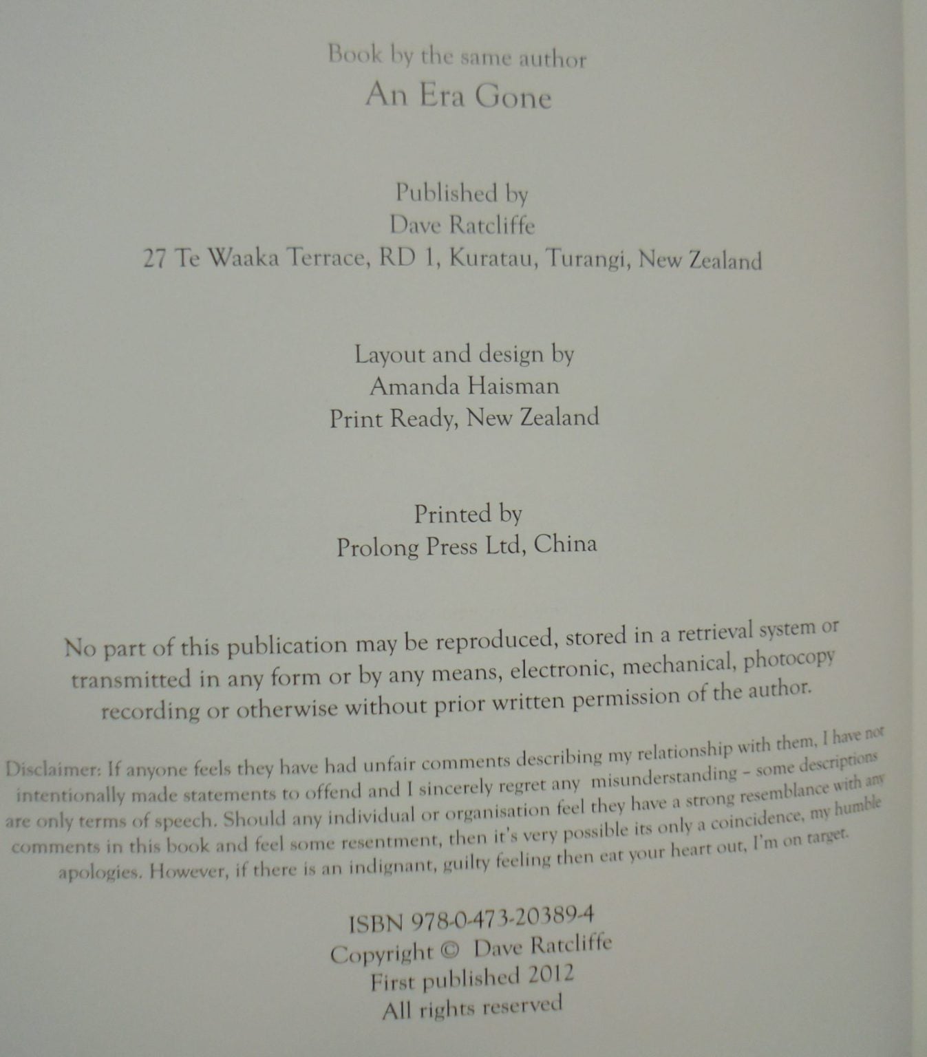 Hunting On Sacred Ground by Dave Ratcliffe. SIGNED BY AUTHOR