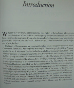 Thames and the Coromandel Peninsula: 2000 years. SIGNED BY BOTH AUTHORS.