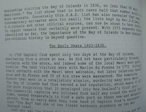 Bay of Islands Shipping Arrivals and Departures 1803-1840 By Rhys Richards and Jocelyn Chisholm.