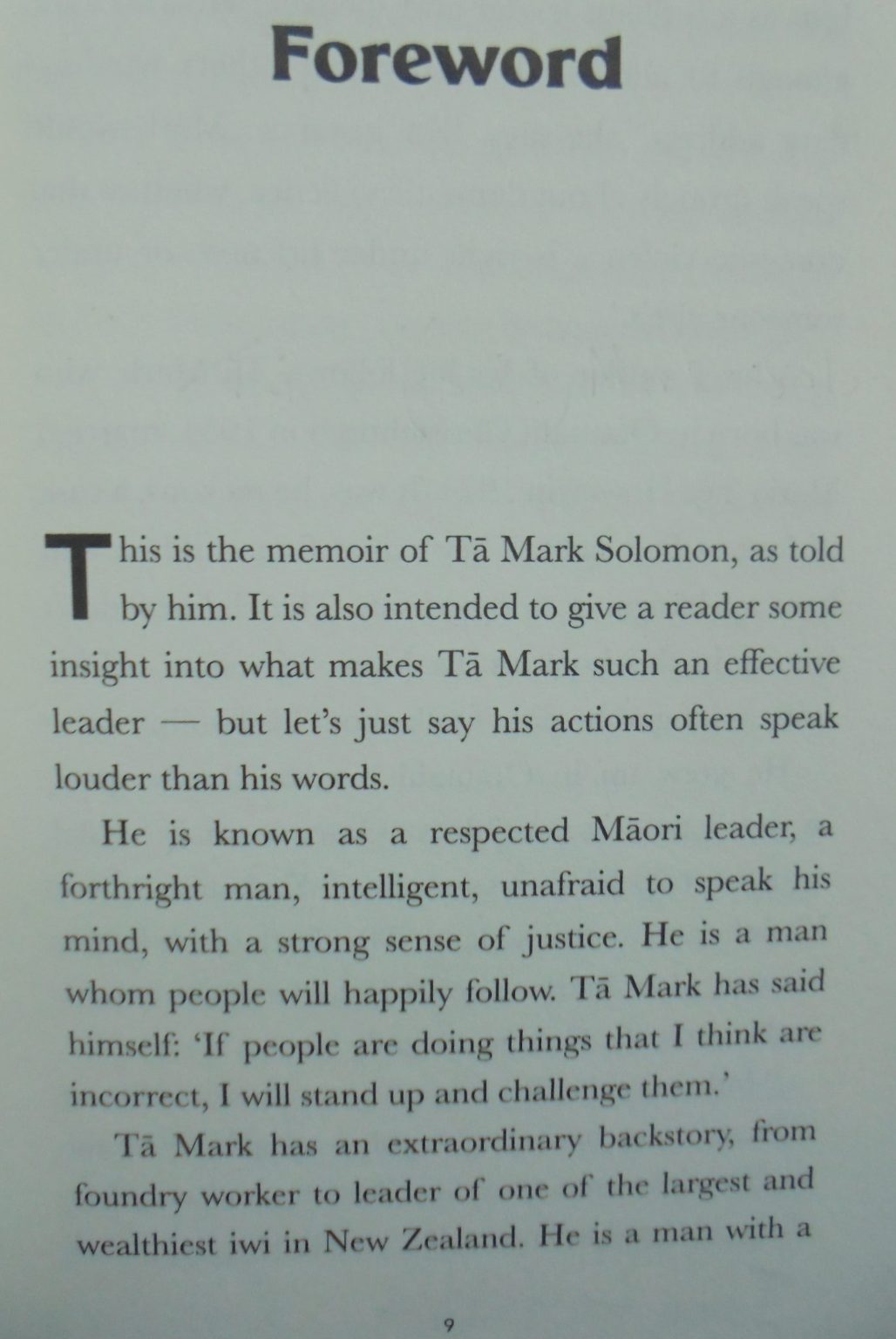 Mana Whakatipu Ngai Tahu leader Mark Solomon on leadership and life By Mark Solomon, Mark Revington.