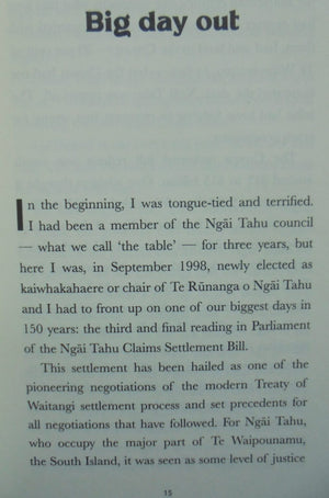 Mana Whakatipu Ngai Tahu leader Mark Solomon on leadership and life By Mark Solomon, Mark Revington.