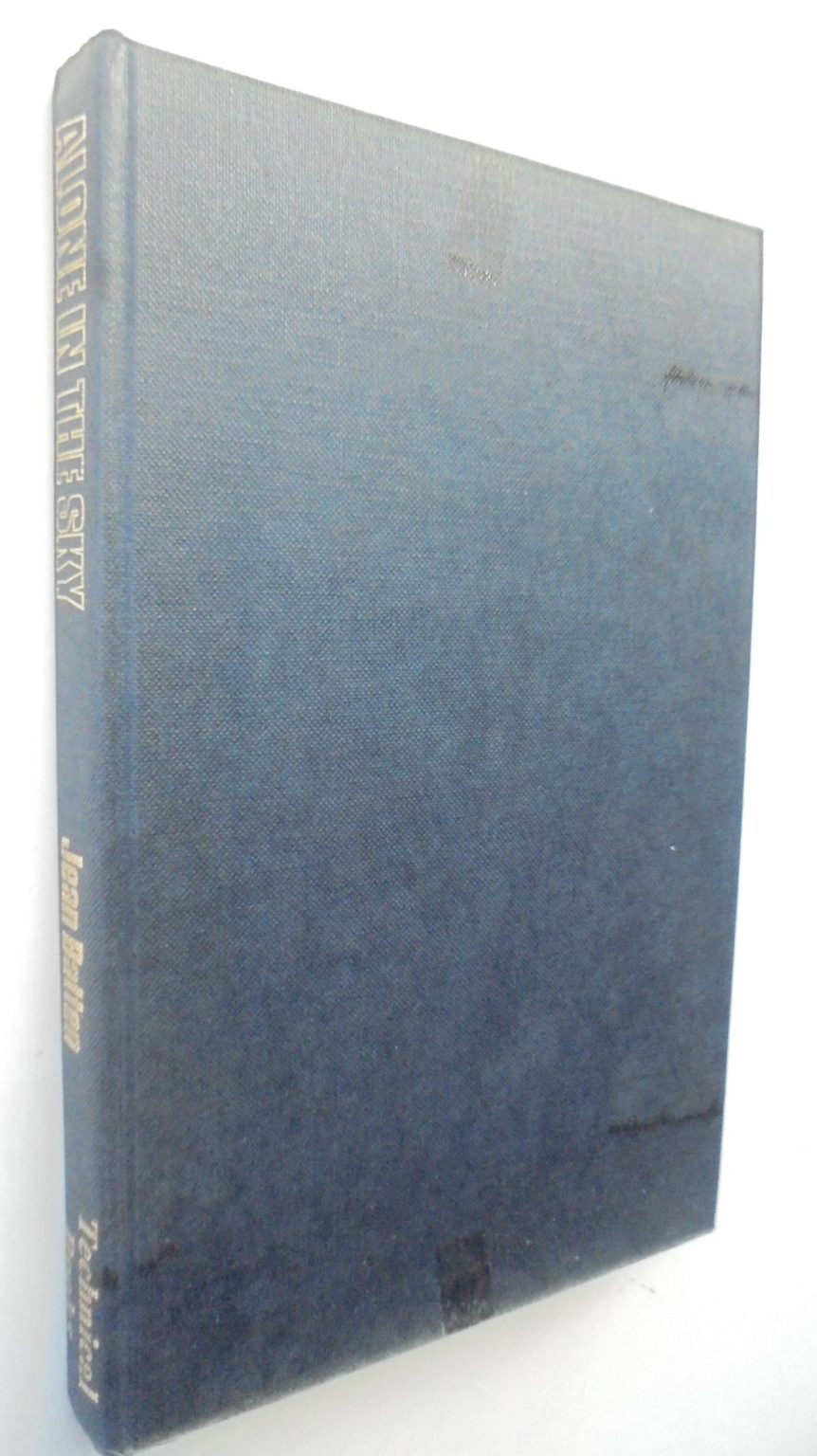 Alone in the Sky by Jean Batten. First edition, SIGNED BY JEAN BATTEN.