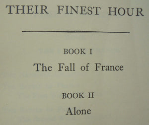 The Second World War, Volume 2: Their Finest Hour by Winston S Churchill.