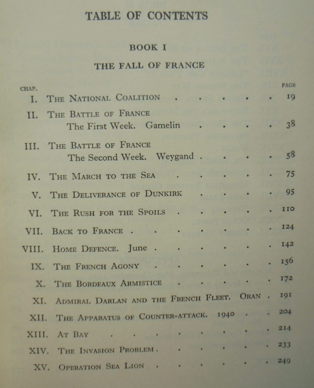 The Second World War, Volume 2: Their Finest Hour by Winston S Churchill.