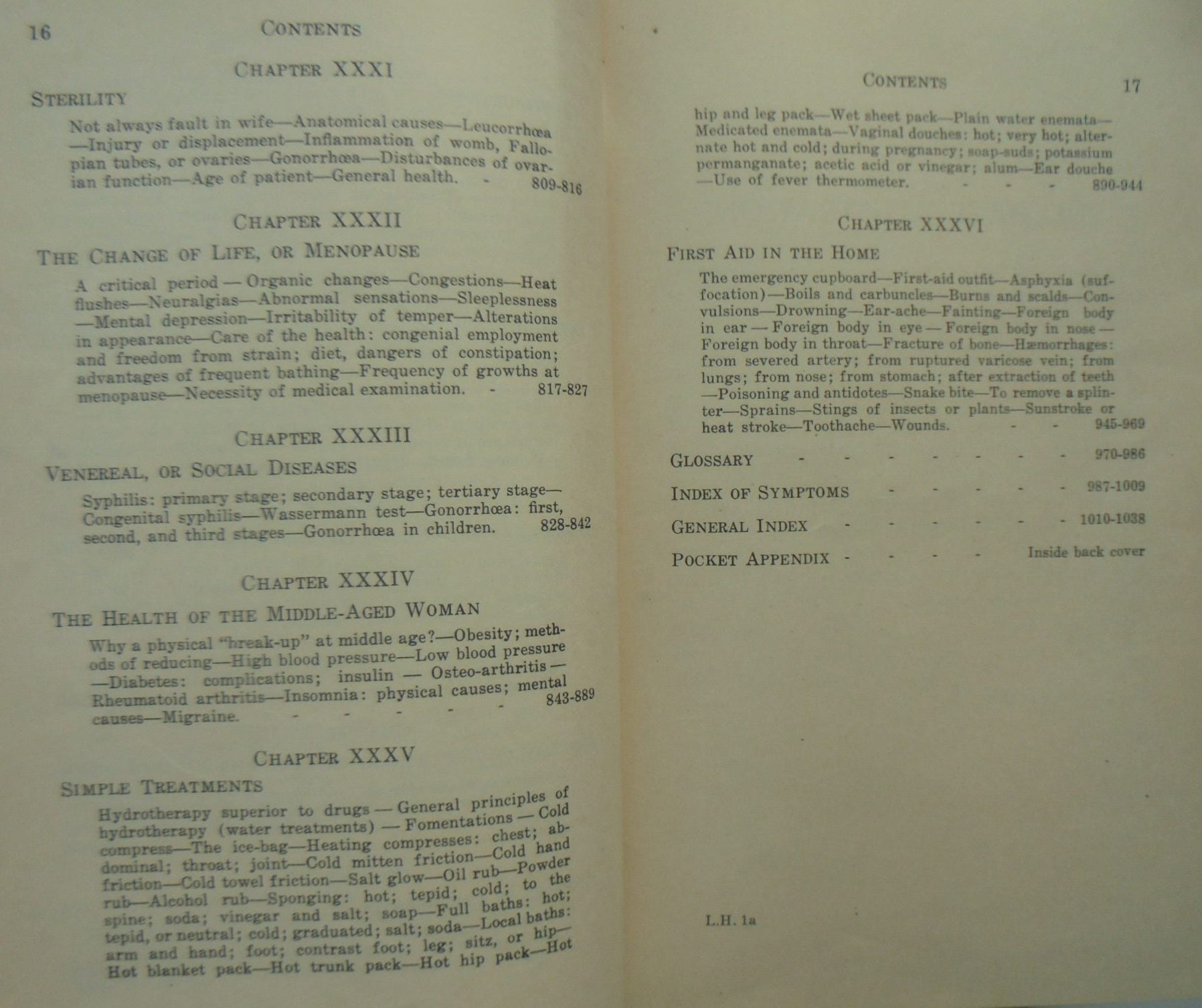 Ladies' Handbook Of Home Treatment (1947) Containing The Best Modern Methods Of Treatment Of Women's & Children's Diseases, With Comprehensive Index Of Symptoms by Eulalia Richards.