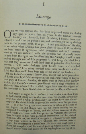 A. H. Reed: An Autobiography. 1967, First Edition.