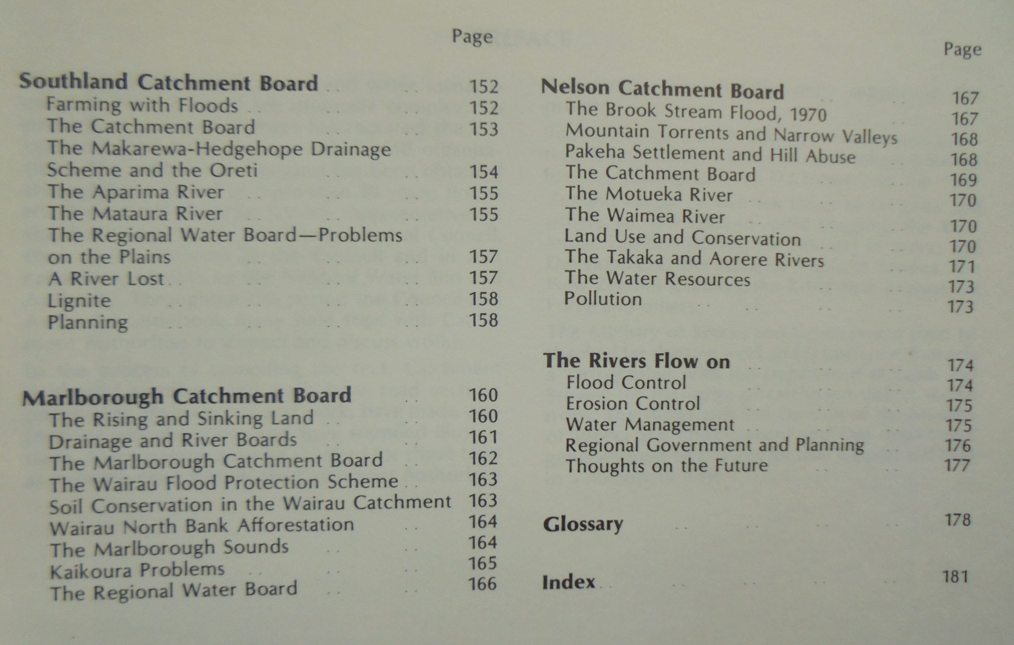 Catchment Control in New Zealand by A. L. Poole.