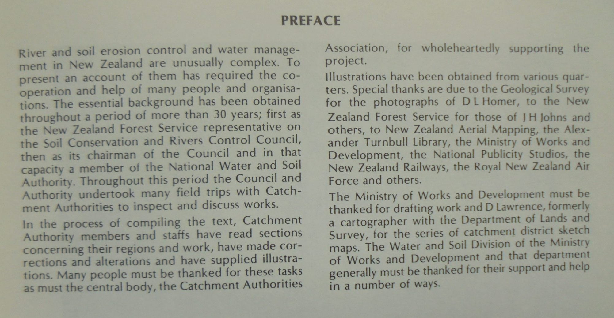 Catchment Control in New Zealand by A. L. Poole.