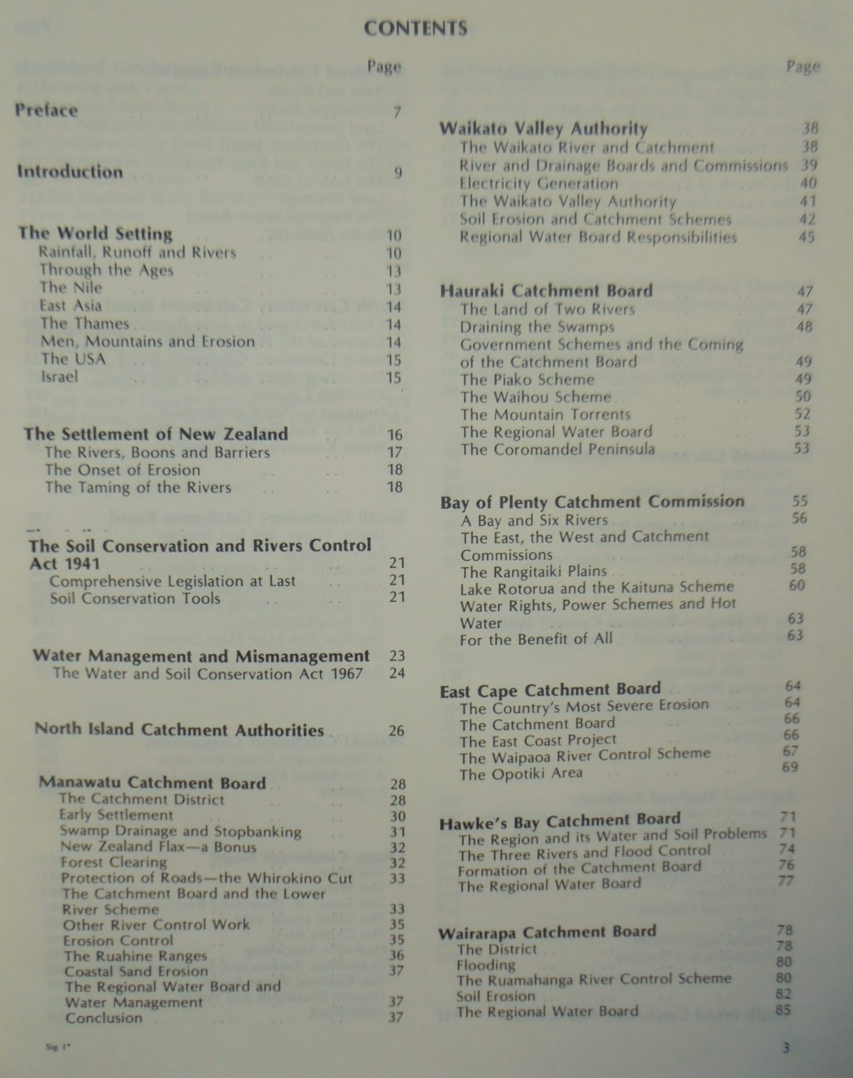 Catchment Control in New Zealand by A. L. Poole.