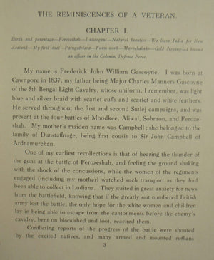 Soldiering In New Zealand Being Reminiscences Of A Veteran by Major F. J. W. Gascoyne.