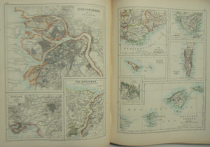 The World Wide Atlas of Modern Geography, Political and Physical, Containing One Hundred and Twenty-Eight Plates and Complete Index.