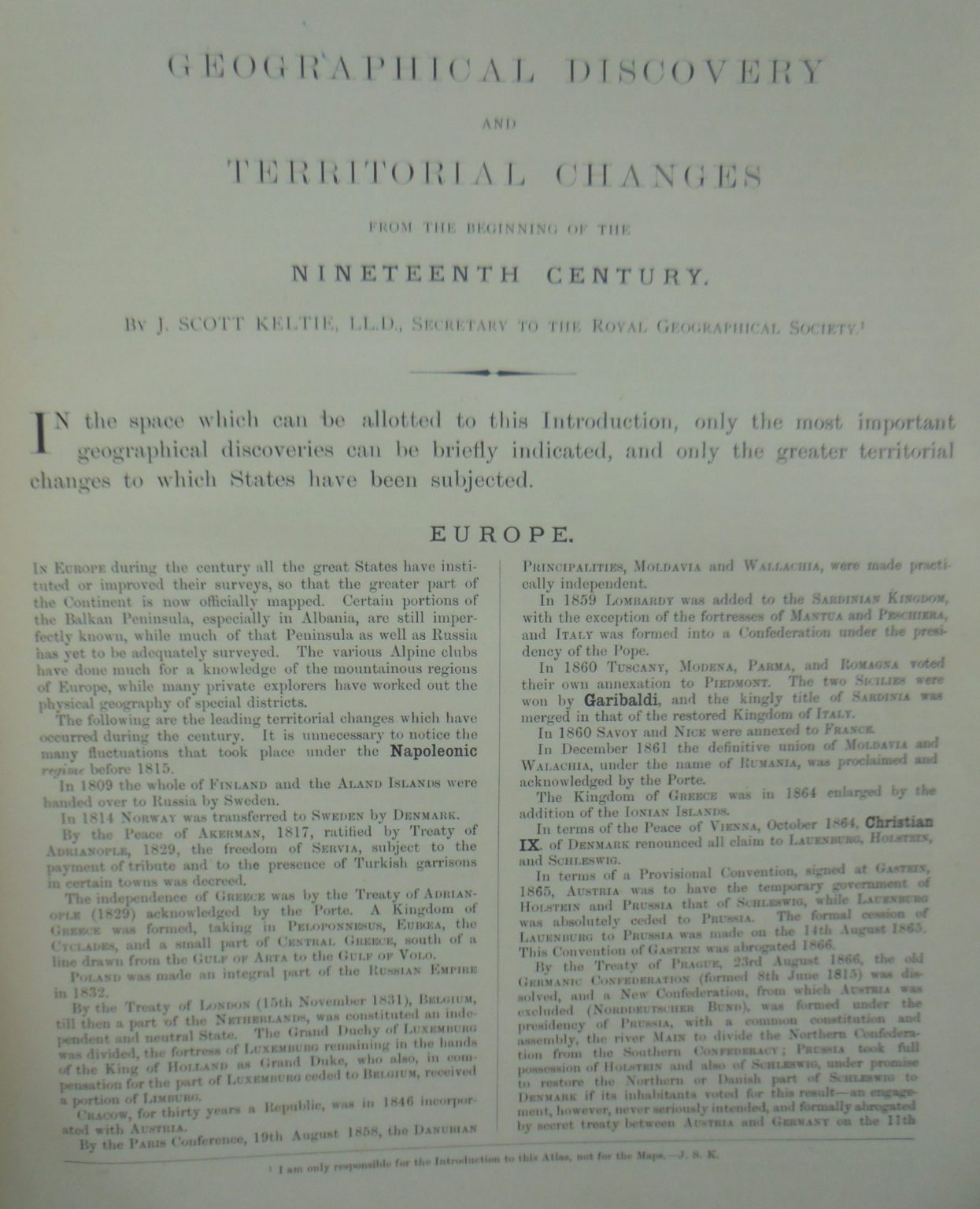 The World Wide Atlas of Modern Geography, Political and Physical, Containing One Hundred and Twenty-Eight Plates and Complete Index.