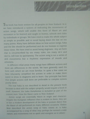 Maori Action Songs Words and Music, Actions and Instructions By Alan Armstrong, Reupena Ngata.