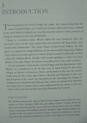 Illustrated History of Central Otago and the Queenstown Lakes District By Gerald Cunningham.