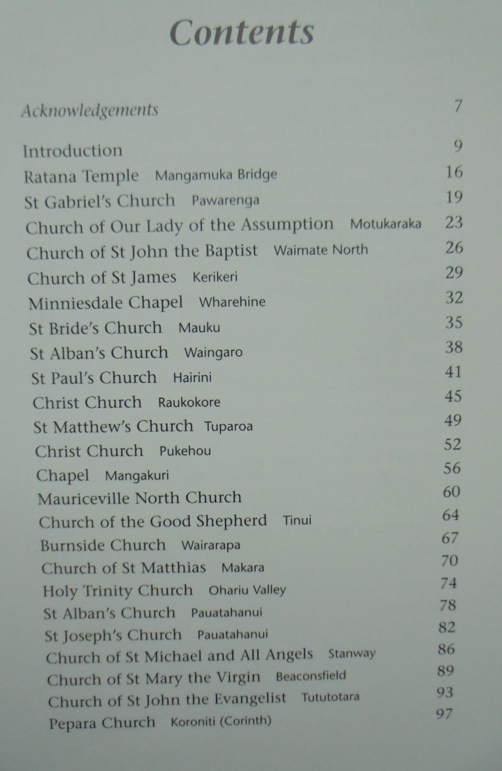 Worship in the Wilderness Early Country Churches of New Zealand by Geoffrey Thornton.