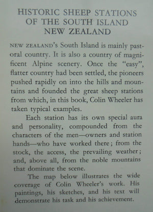 Historic Sheep Stations of the South Island by Colin Wheeler.