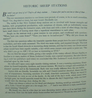 Historic Sheep Stations of the South Island by Colin Wheeler.