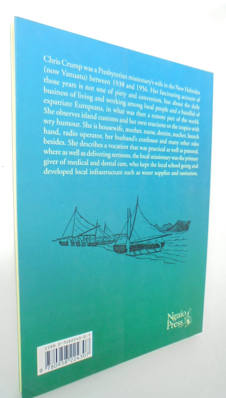 Christina's Story Realities of Family Life on an isolated Pacific Island 1938-1956 by Chris Crump, SIGNED by Dorothy McKenzie.