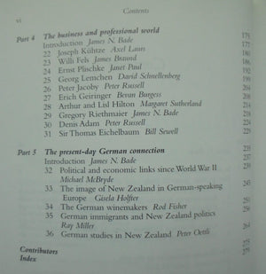 Out of the Shadow of War The German Connection with New Zealand in the Twentieth Century By James N. Bade.