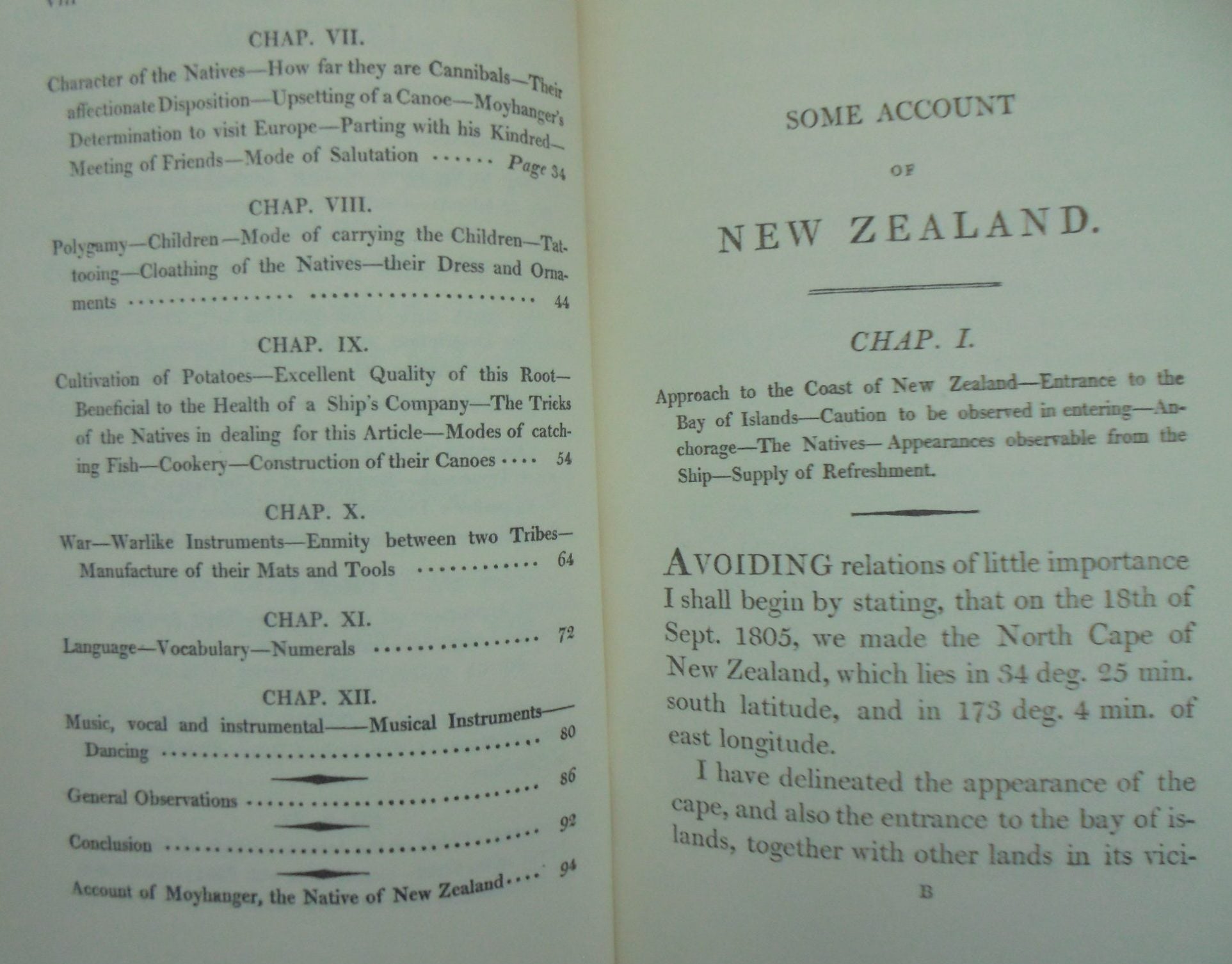 Some Account Of New Zealand: Particularly The Bay Of Islands, And Surrounding Country by John Savage.