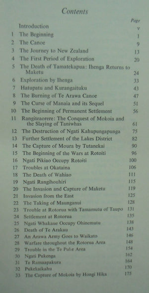 Te Arawa A History of the Arawa People by D. M. Stafford.