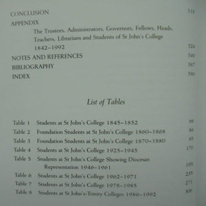 Selwyn's Legacy The College of St John the Evangelist, Te Waimate and Auckland, 1843-1992 : a history. by Allan K Davidson.