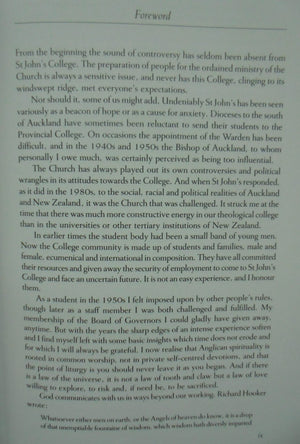 Selwyn's Legacy The College of St John the Evangelist, Te Waimate and Auckland, 1843-1992 : a history. by Allan K Davidson.