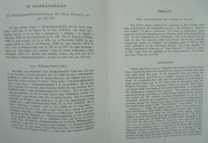 Nga Moteatea The songs; scattered pieces from many canoe areas Part. 2 (part II) collected by A T Ngata and translated by Pei Te Hurinui.