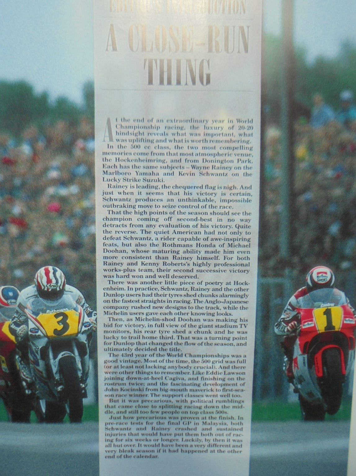 Motocourse: The World's Leading Grand Prix Annual, 1991-92.