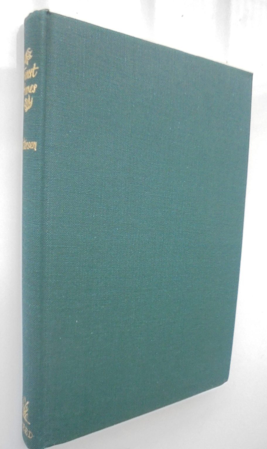 Forest Homes: The Scandinavian Settlements in the Forty Mile Bush. First Edition 1956