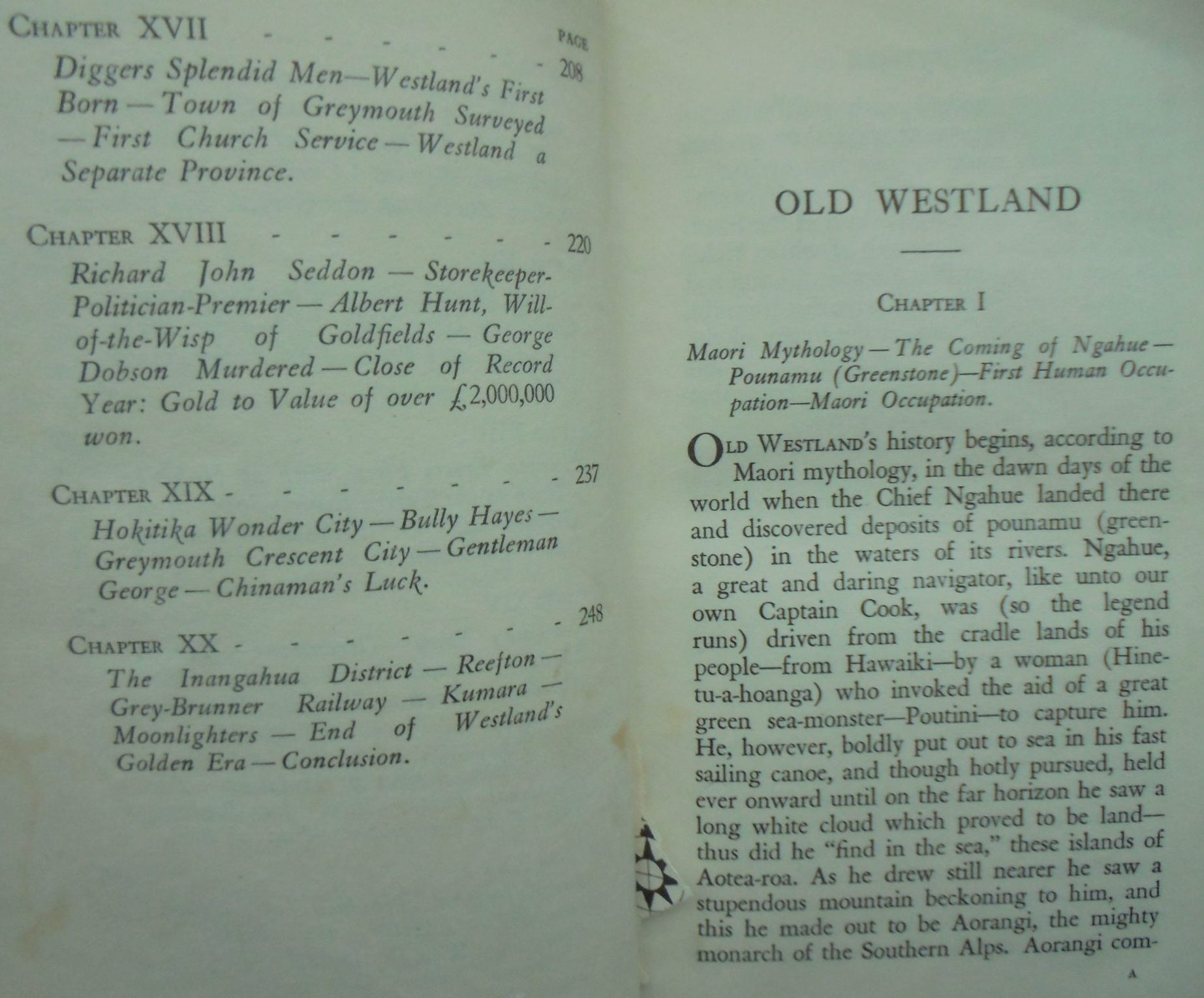 Old Westland by E Iveagh Lord. (1940) First Edition