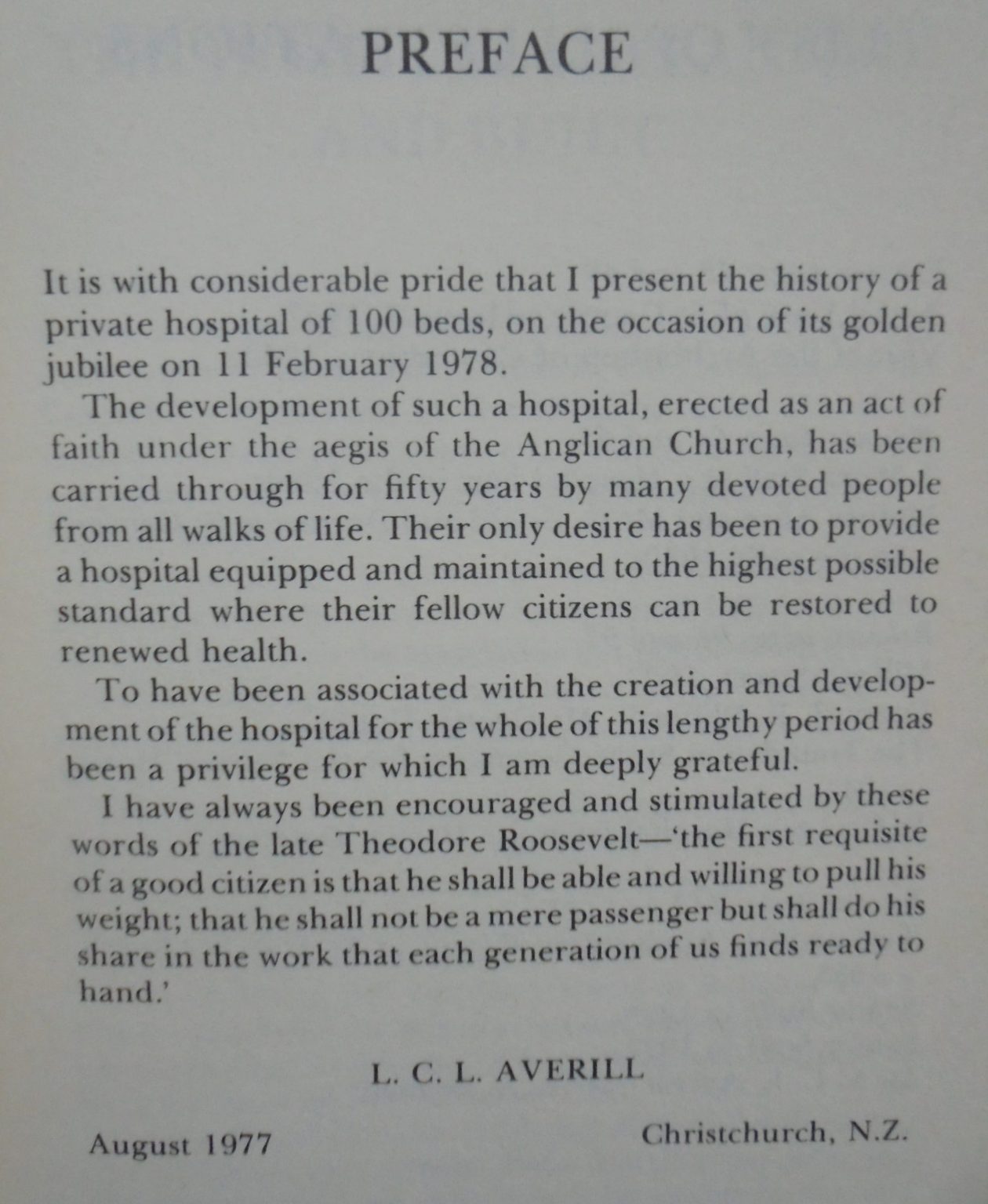 St George's Hospital The First Fifty Years L C L Averill. 1978, First Edition.