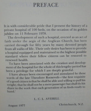 St George's Hospital The First Fifty Years L C L Averill. 1978, First Edition.